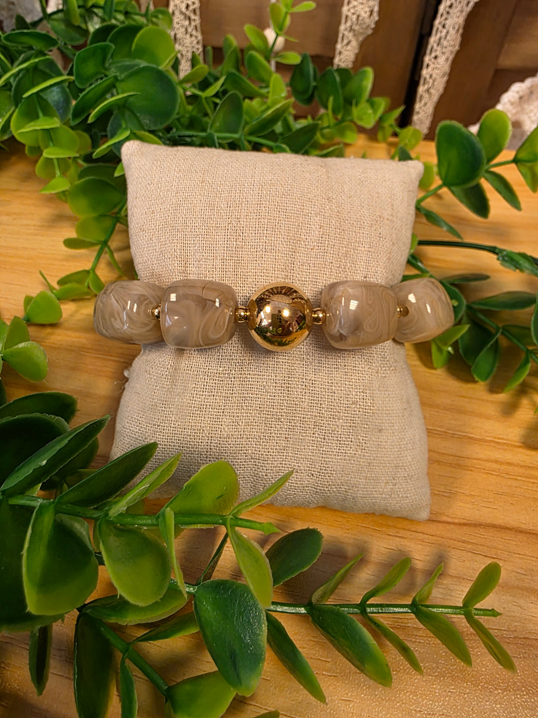BRACELET TESSA BEIGE