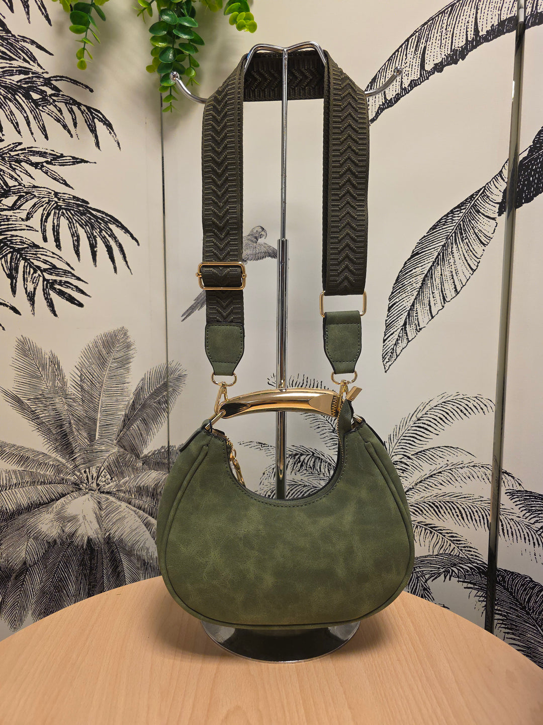SAC BANDOULIERE DEAUVILLE KAKI