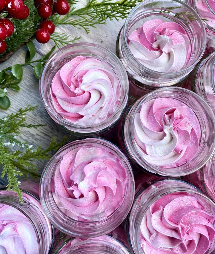 CHANTILLY DE DOUCHE SAVON FOUETTÉ  MYRTILLE CANDY