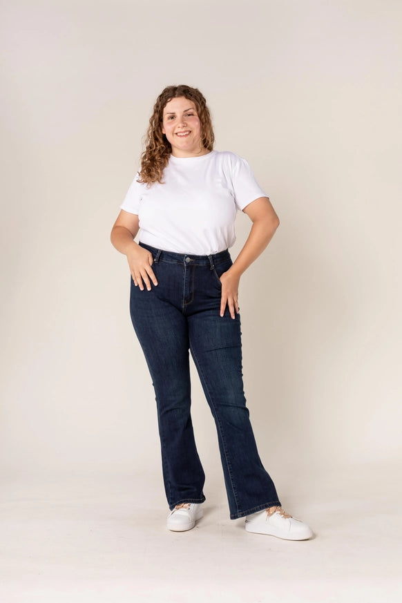 JEANS BOOTCUT MEMPHIS NINA CARTER BRUT