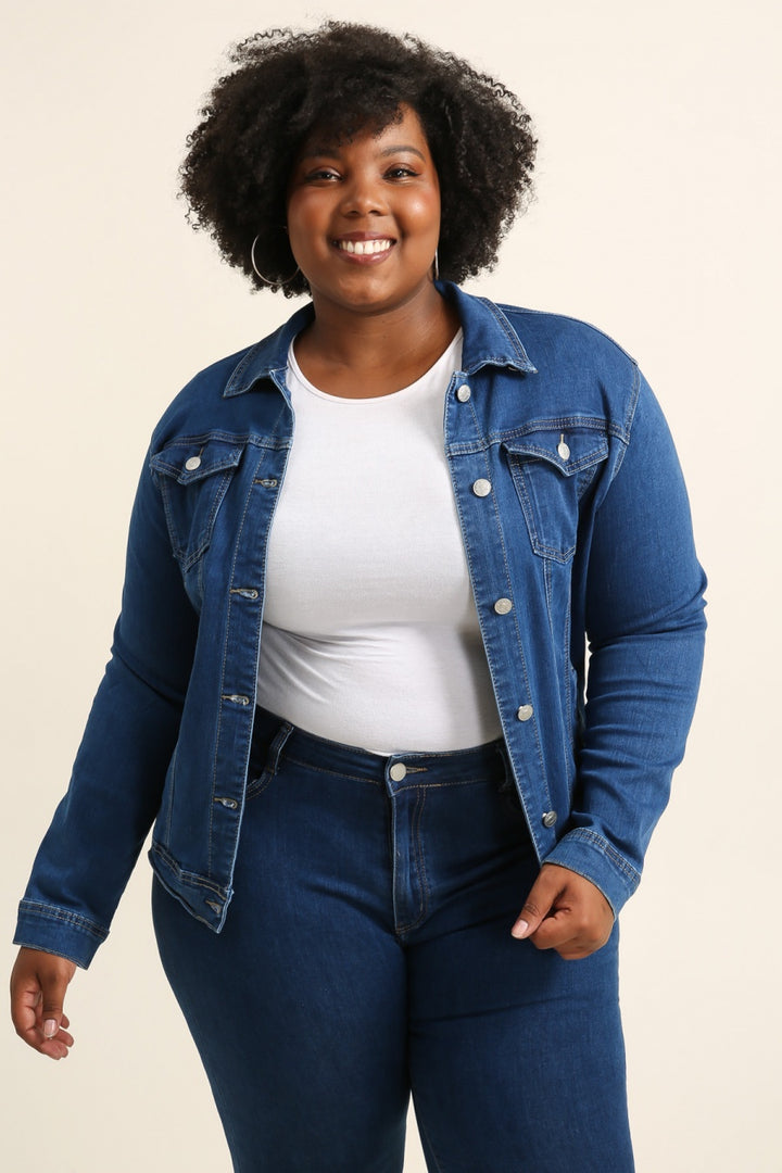 VESTE EN JEANS PENNY BLEU BRUT