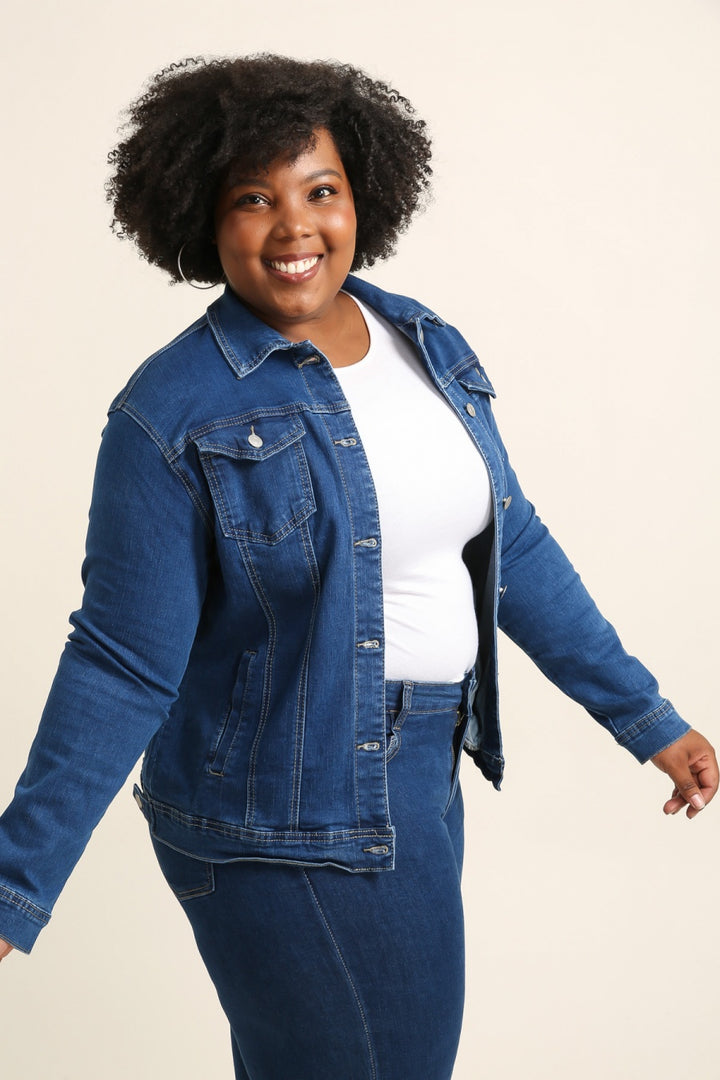 VESTE EN JEANS PENNY BLEU BRUT