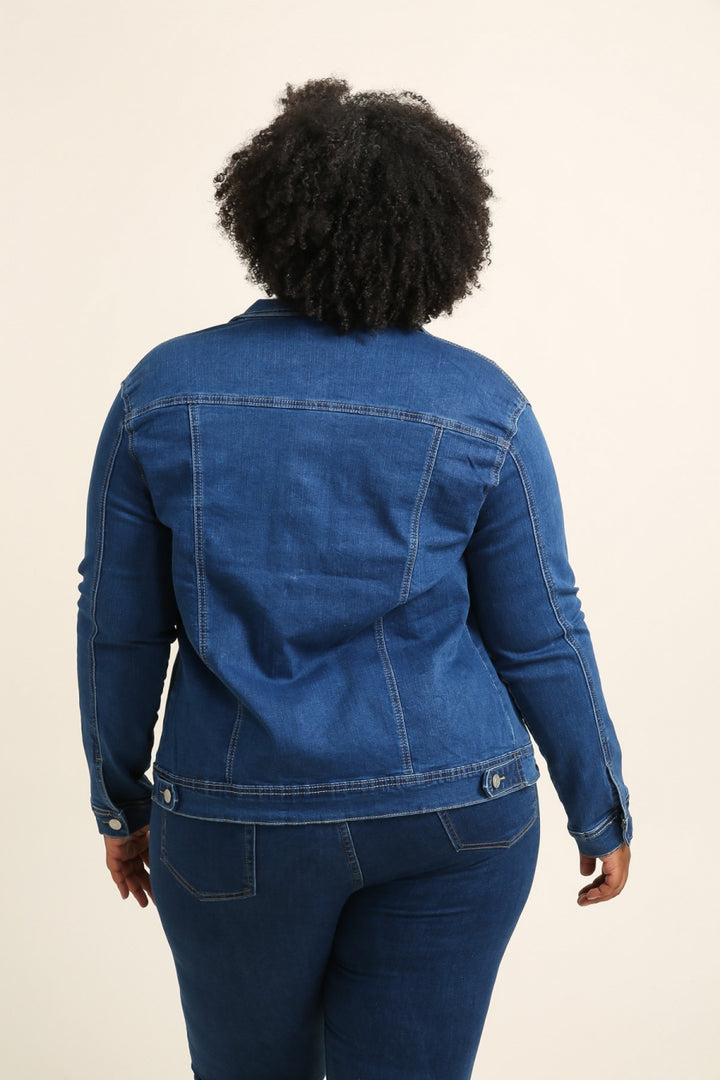VESTE EN JEANS PENNY BLEU BRUT