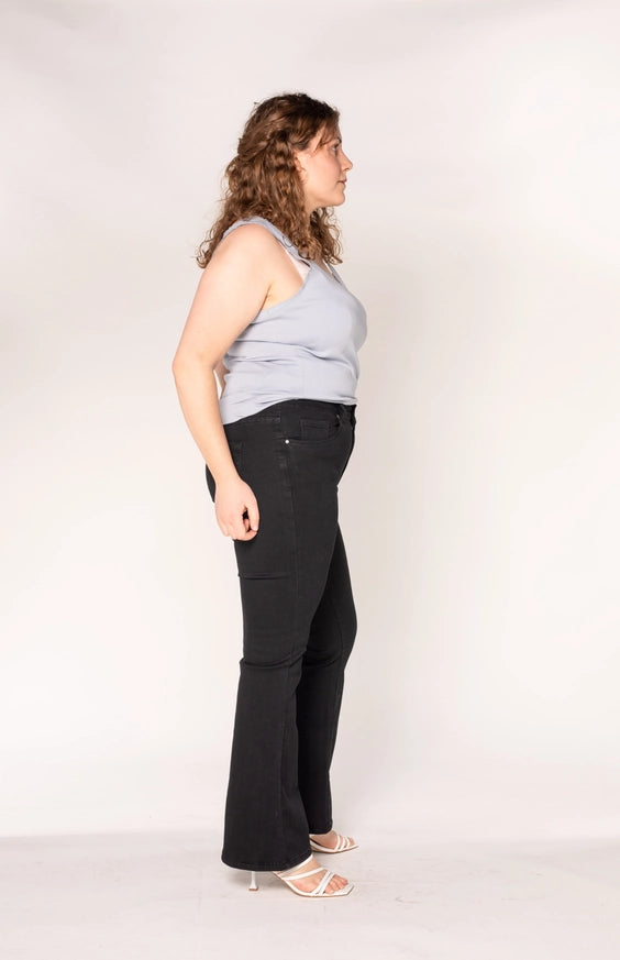 JEANS BOOTCUT MEMPHIS NINA CARTER NOIR