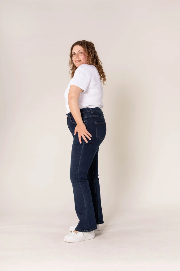 JEANS BOOTCUT MEMPHIS NINA CARTER BRUT