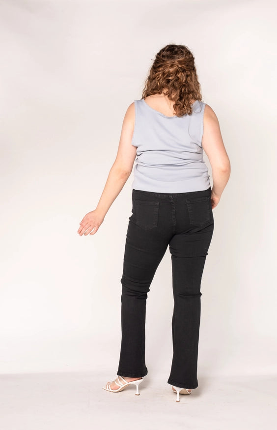 JEANS BOOTCUT MEMPHIS NINA CARTER NOIR