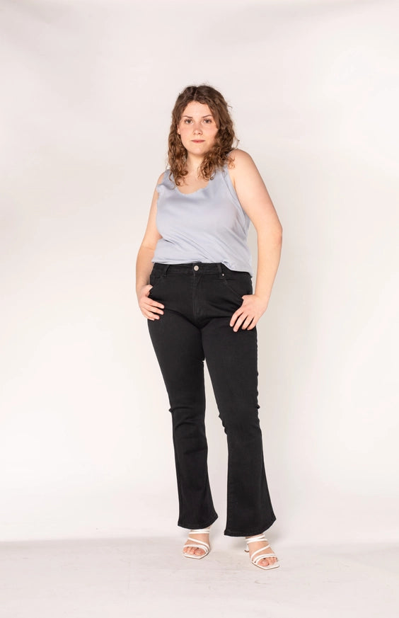 JEANS BOOTCUT MEMPHIS NINA CARTER NOIR