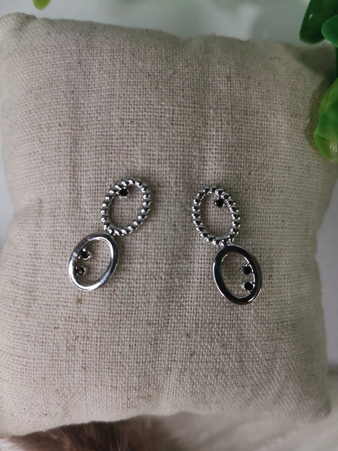 Boucles d'Oreilles en acier inoxydable BO9