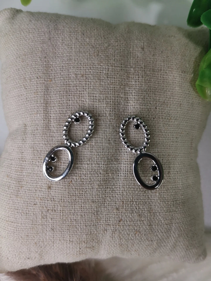 Boucles d'Oreilles en acier inoxydable BO9