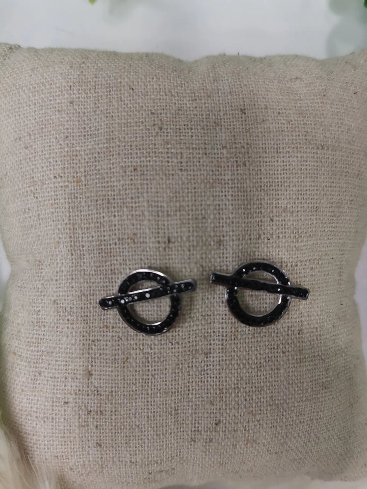 Boucles d'Oreilles en acier inoxydable BO15