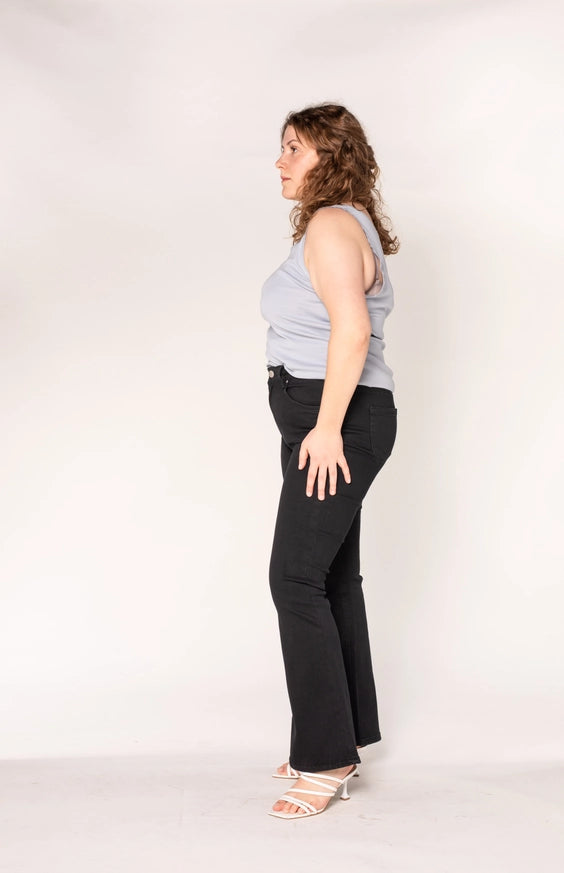 JEANS BOOTCUT MEMPHIS NINA CARTER NOIR