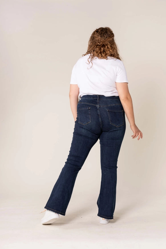 JEANS BOOTCUT MEMPHIS NINA CARTER BRUT