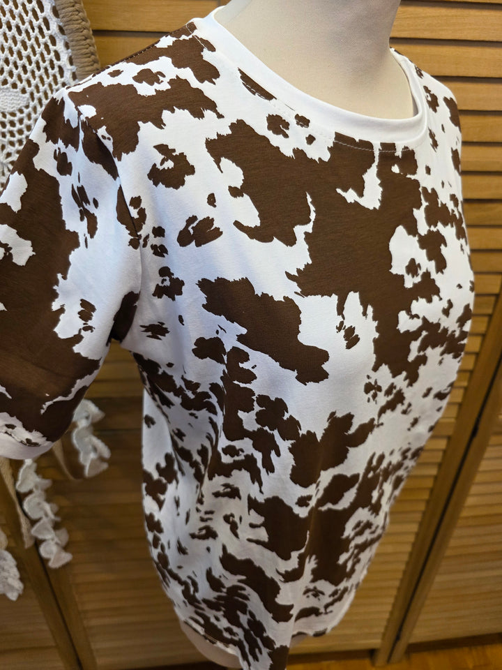 T SHIRT VACHE CAPUCINE