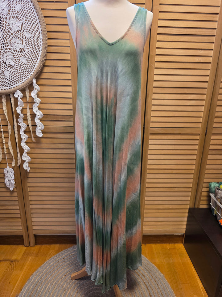 ROBE SANS MANCHES TIE & DYE ROXANA