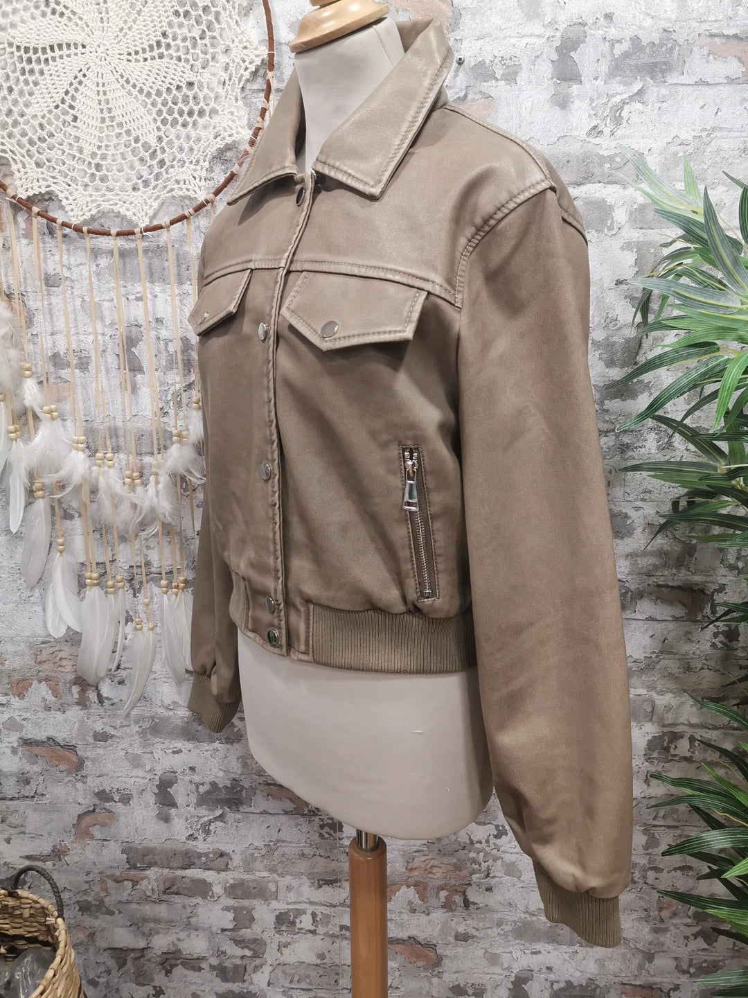Blouson Simili Cuir Milano