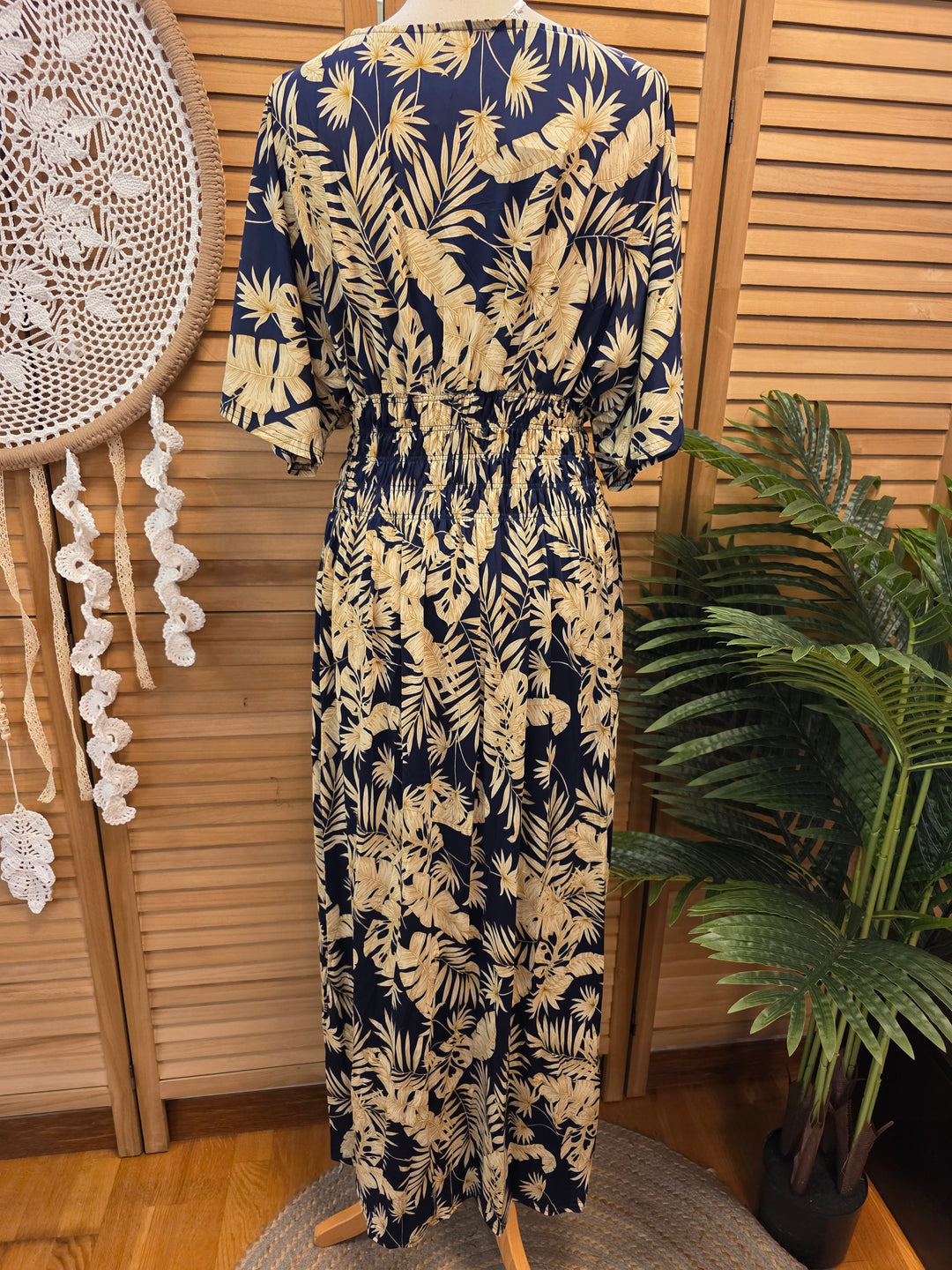 ROBE MAGIQUE MAJORQUE BLEU MARINE