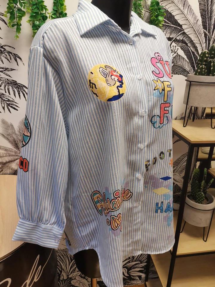 CHEMISE IMPRIMÉE IVANA FUN