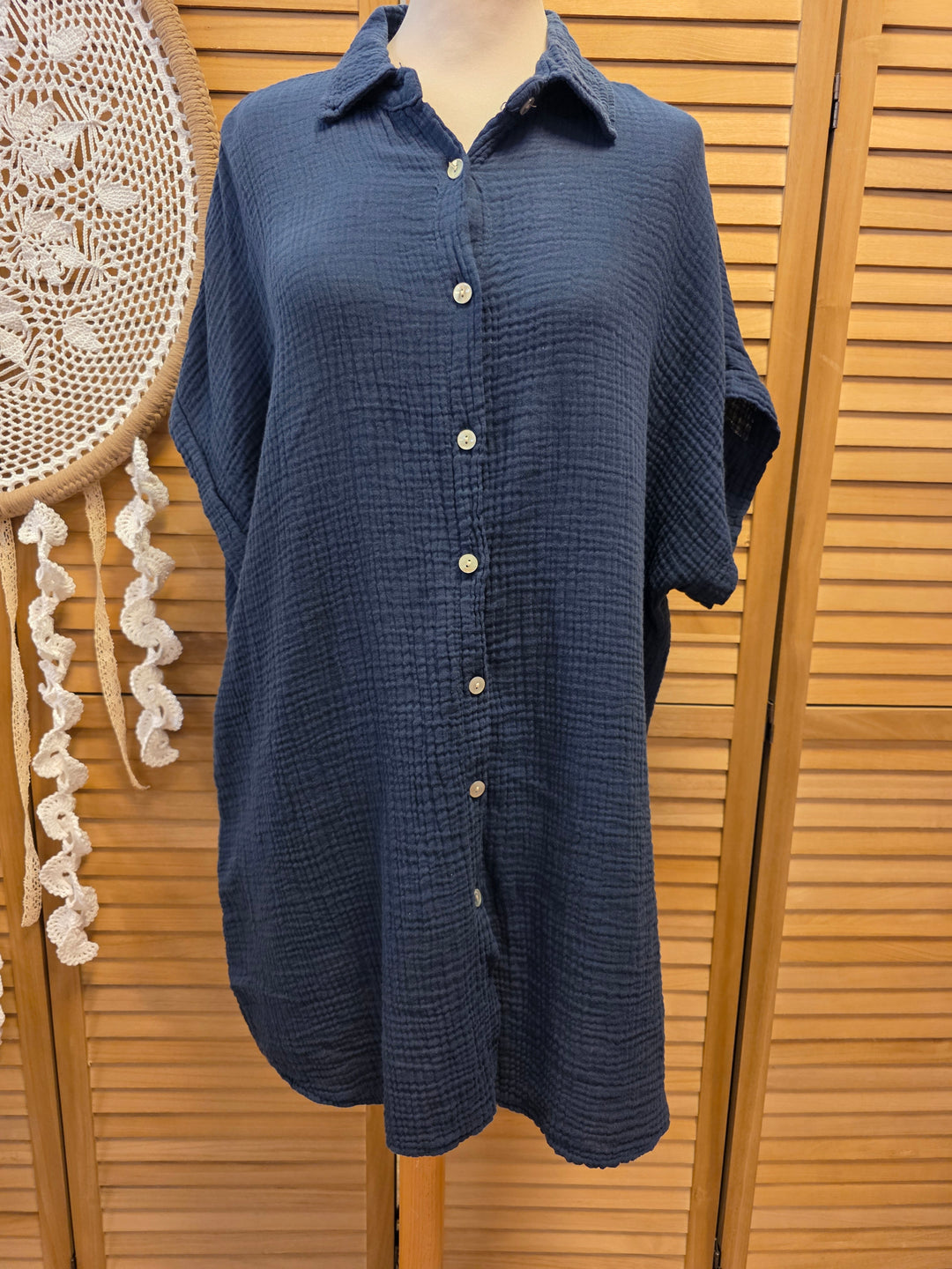 CHEMISE GAZE DE COTON OCCHIO