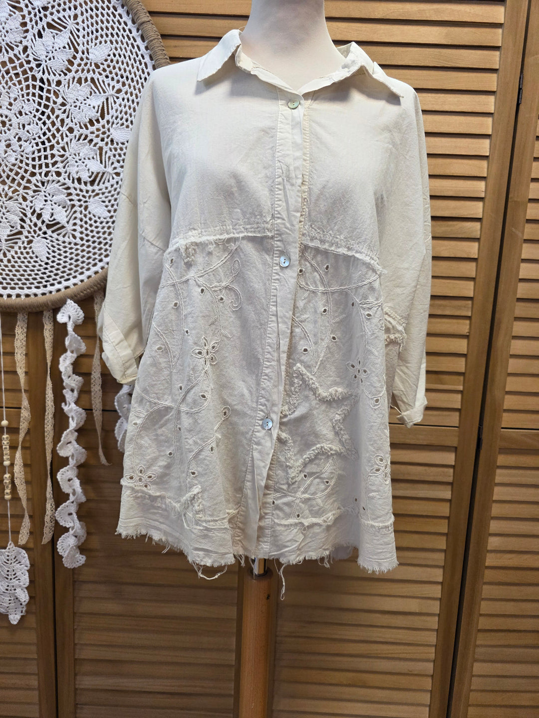CHEMISE BRODEE LIORA
