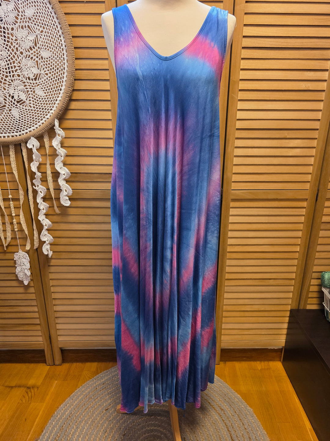 ROBE SANS MANCHES TIE & DYE ROXANA