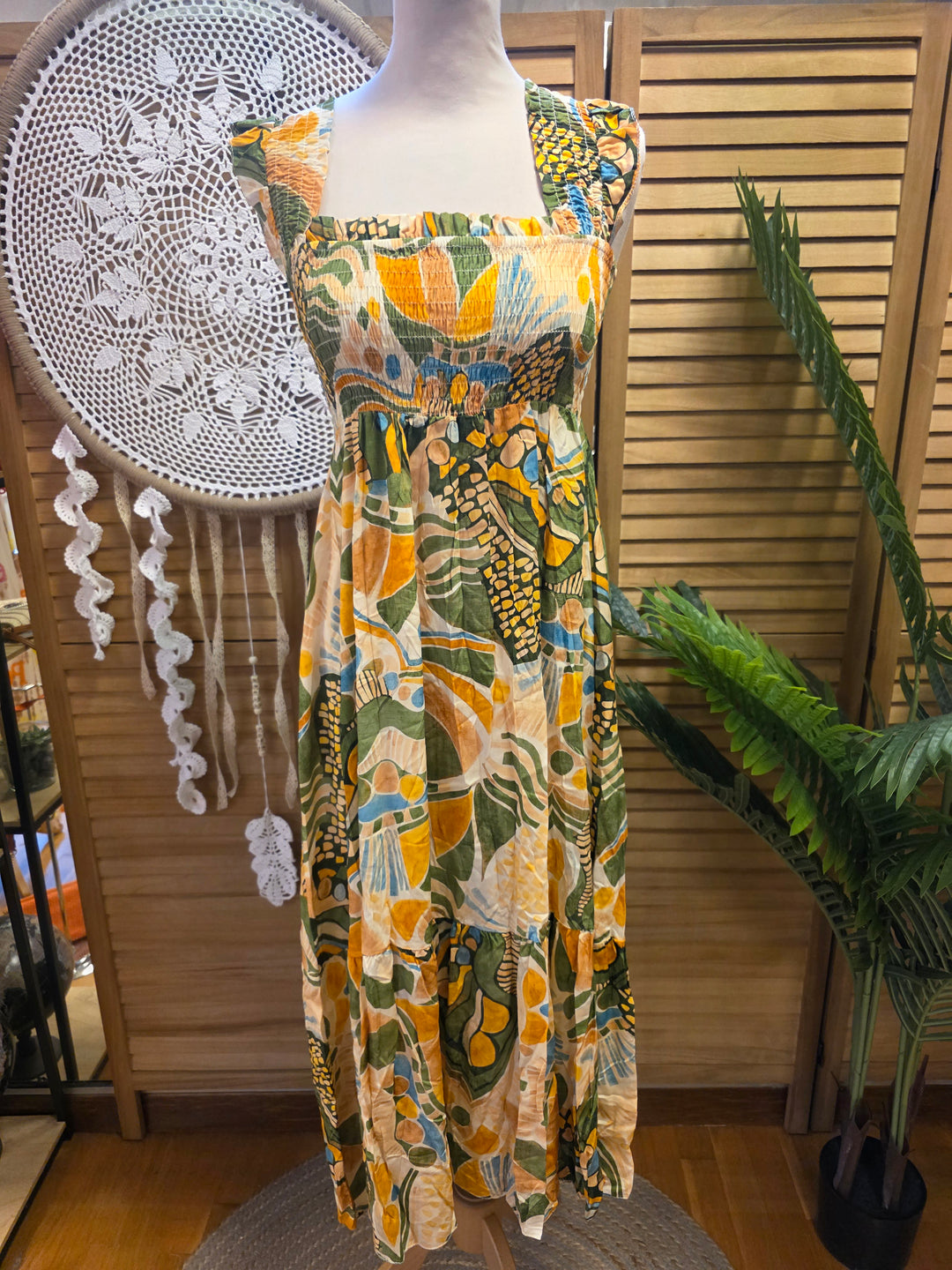 ROBE SMOCK MAELA