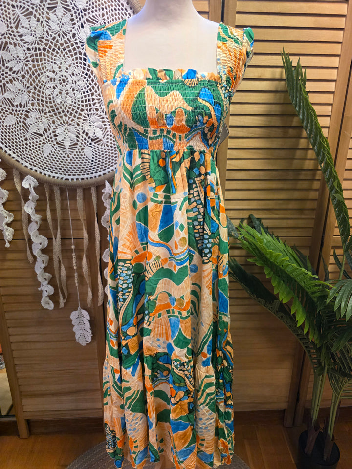 ROBE SMOCK MAELA