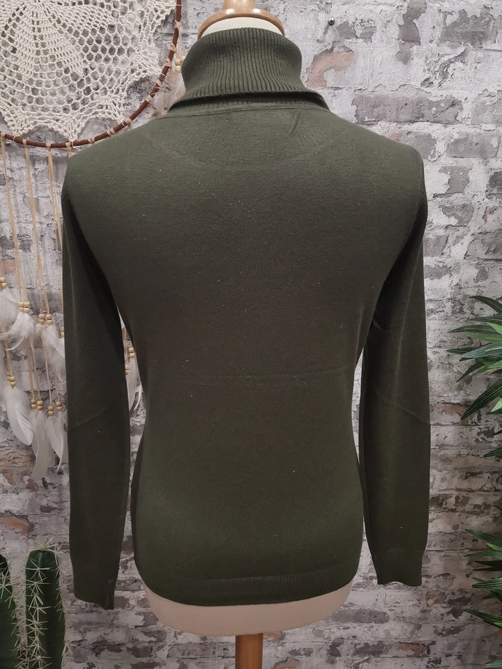 PULL COL ROULÉ JULIAN KAKI