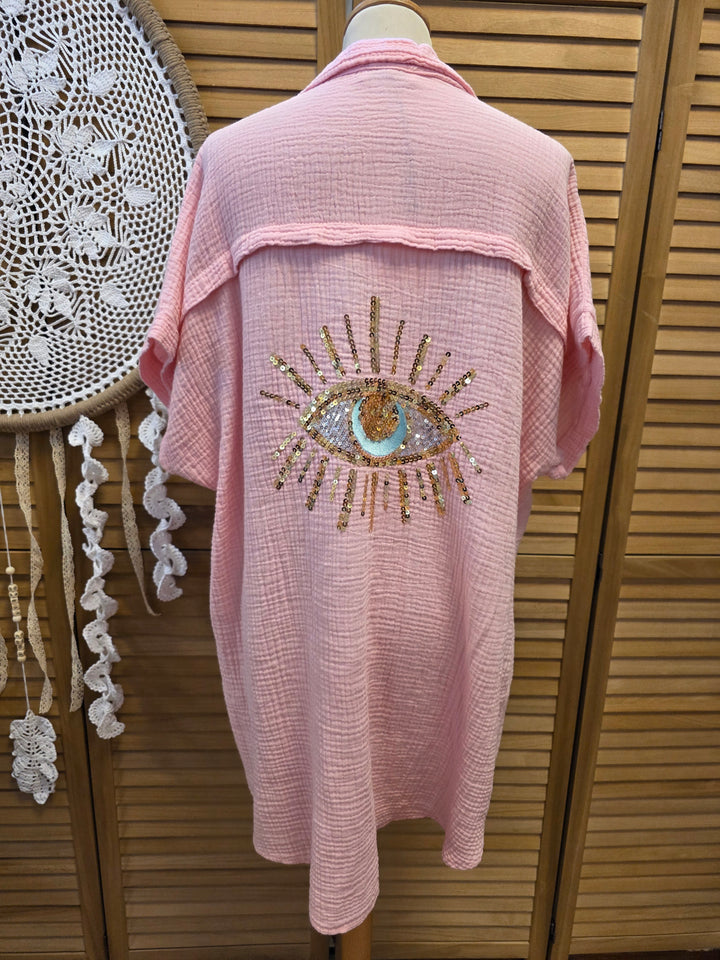 CHEMISE GAZE DE COTON OCCHIO