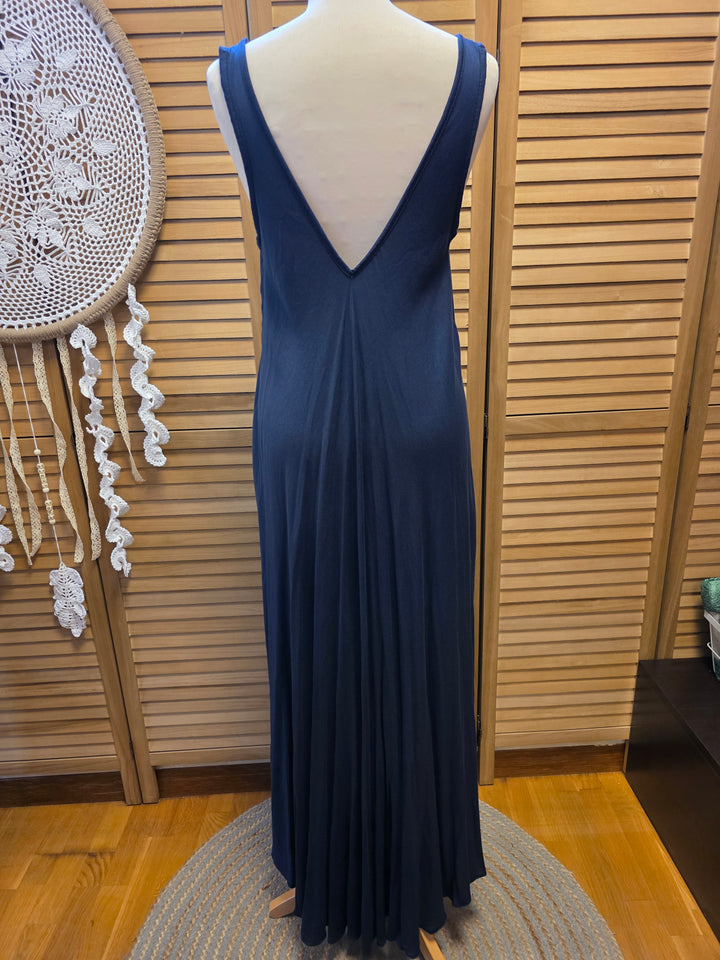 ROBE VISCOSE UNIE A BRETELLES MADY
