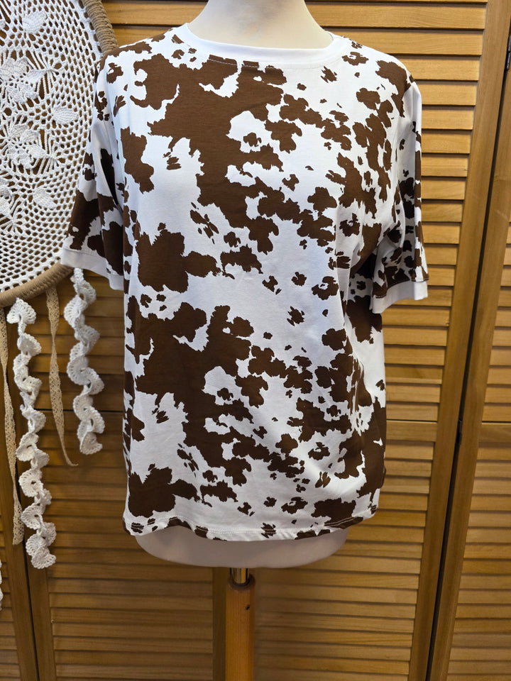 T SHIRT VACHE CAPUCINE