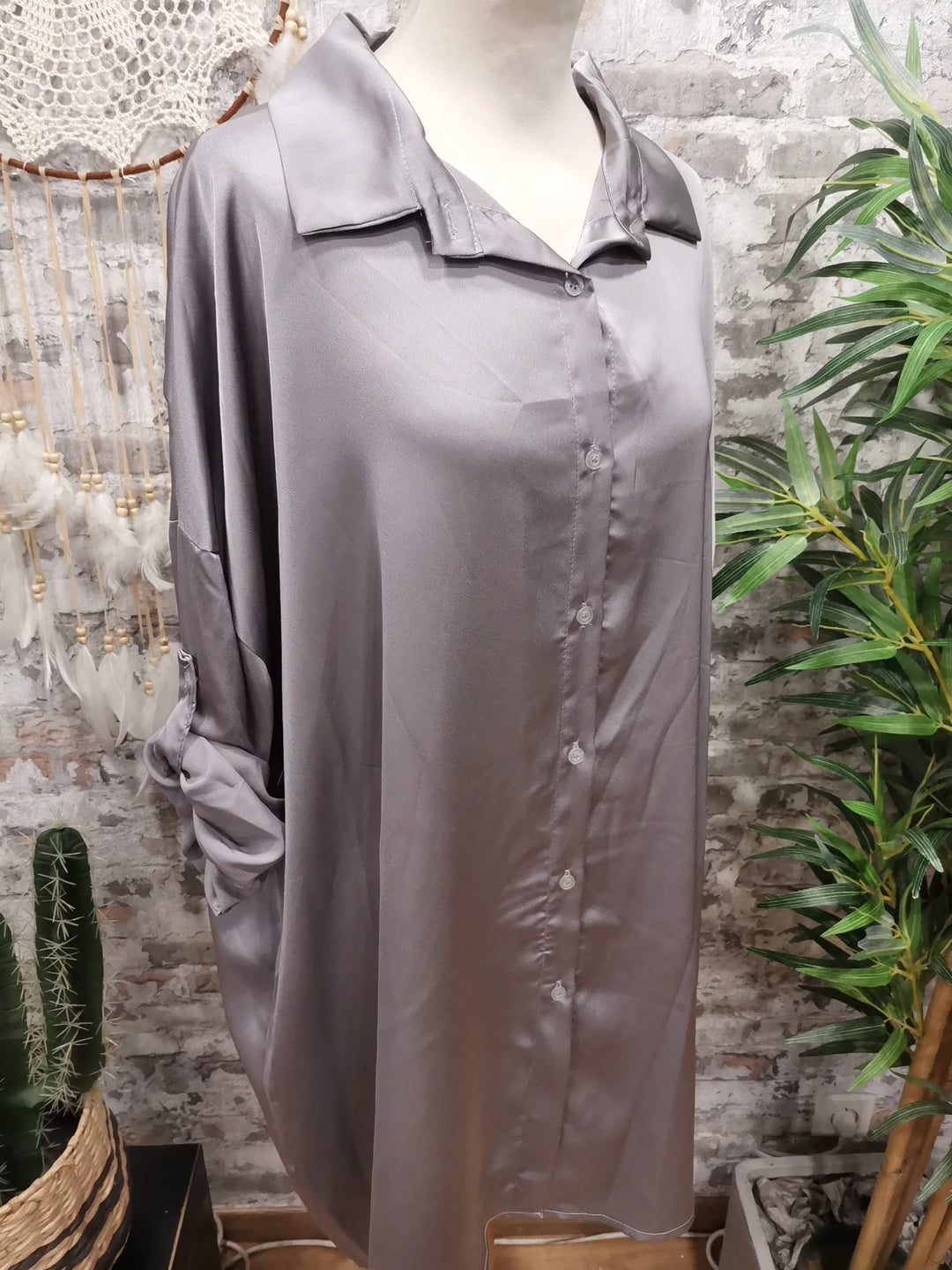 CHEMISE SATIN ALEXIA