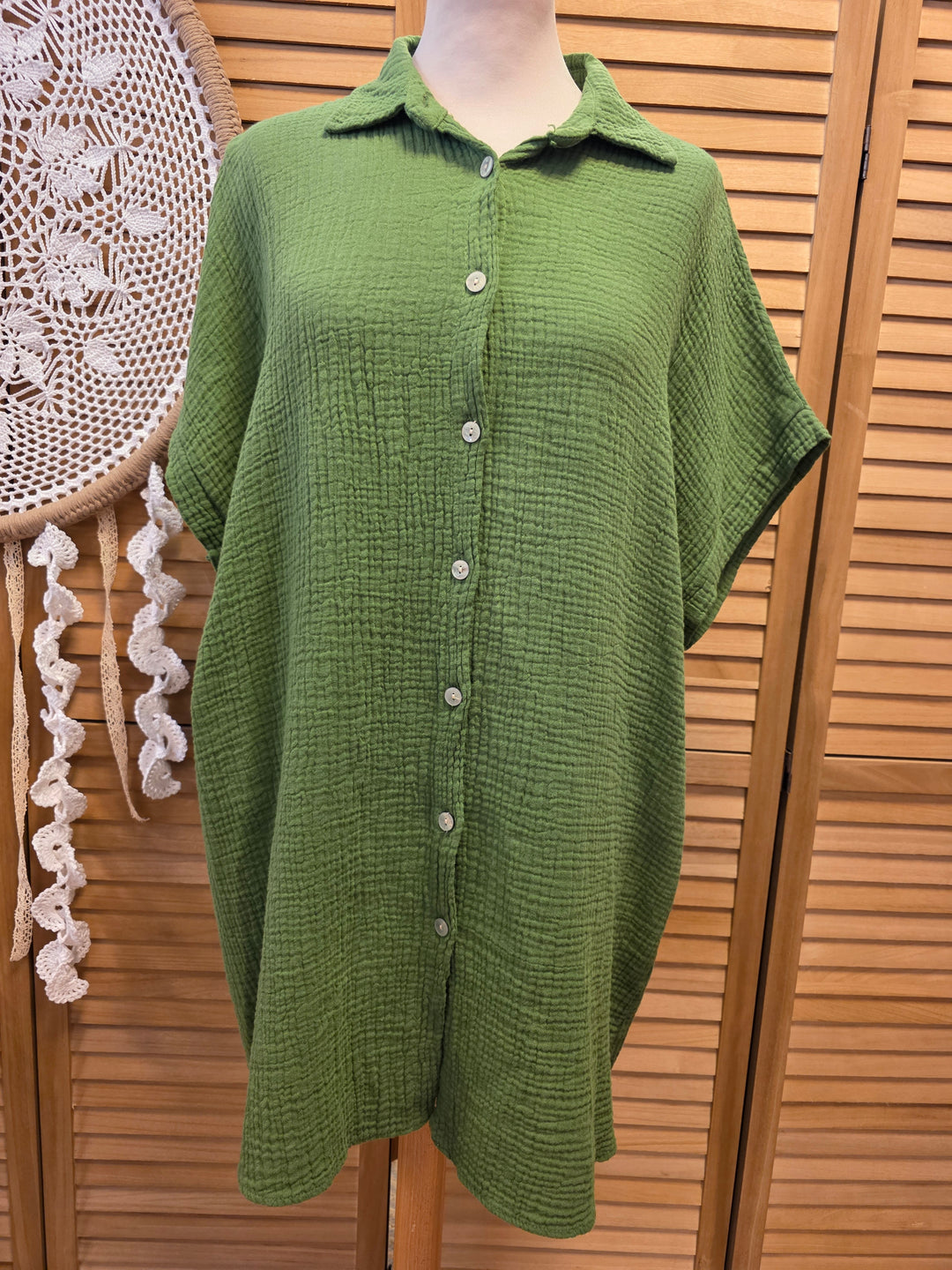 CHEMISE GAZE DE COTON OCCHIO