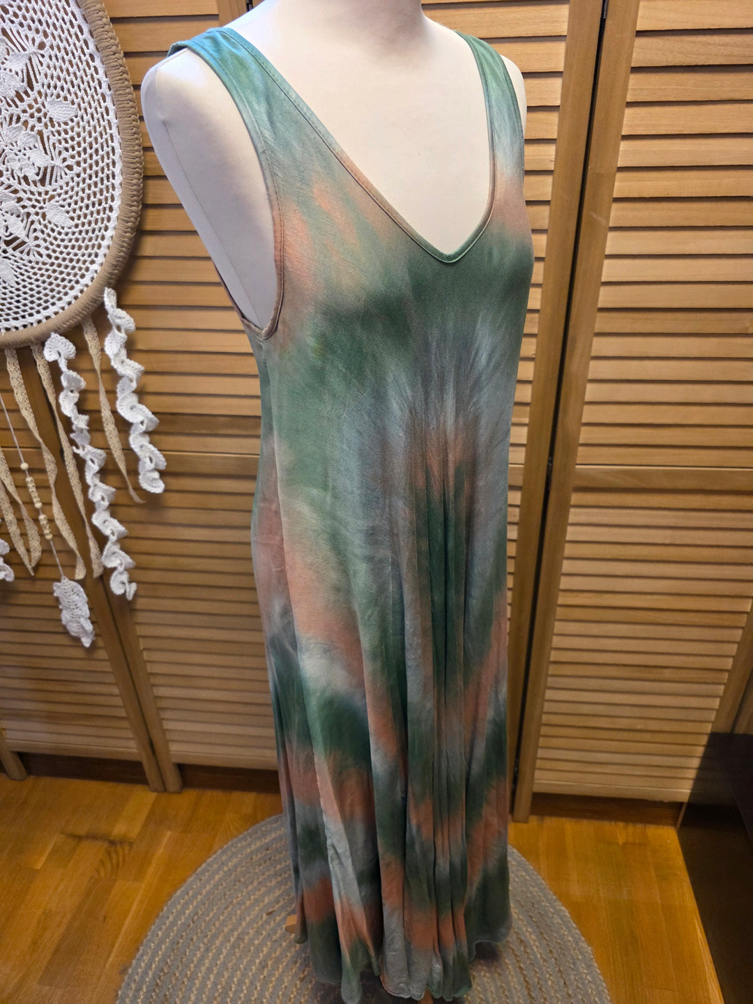 ROBE SANS MANCHES TIE & DYE ROXANA