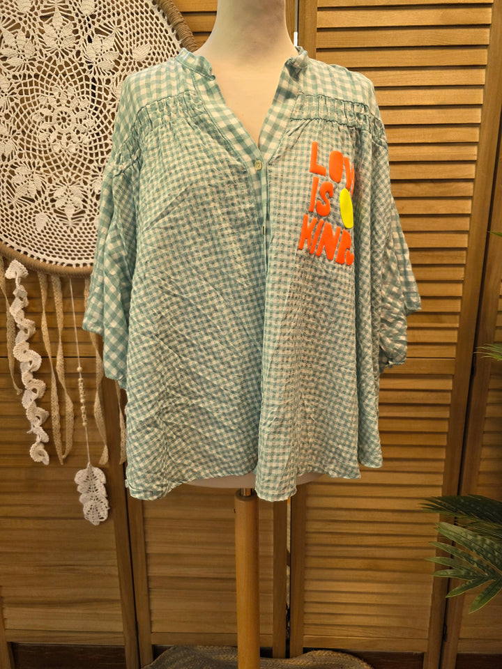 CHEMISE VICHY LOVE