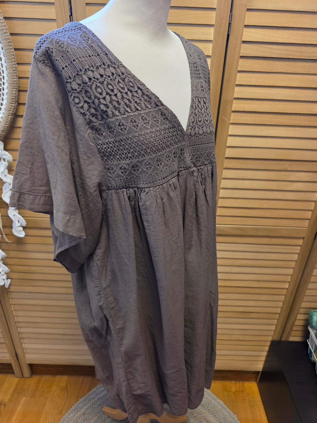 ROBE HAUT DENTELLE NOELIA