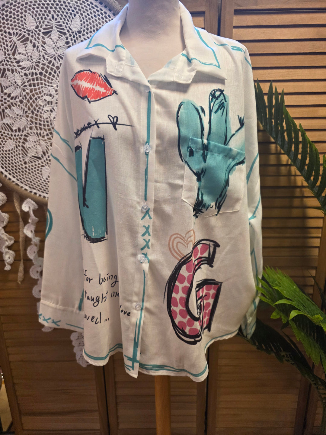 CHEMISE CACTUS