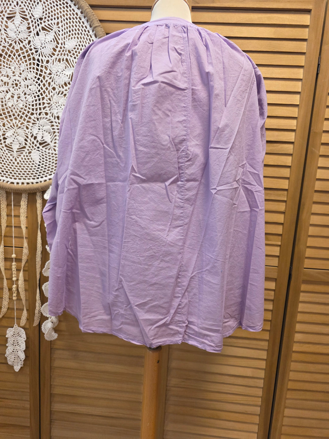 BLOUSE OVERSIZE PURPLE