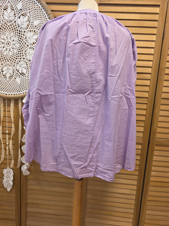 BLOUSE OVERSIZE PURPLE