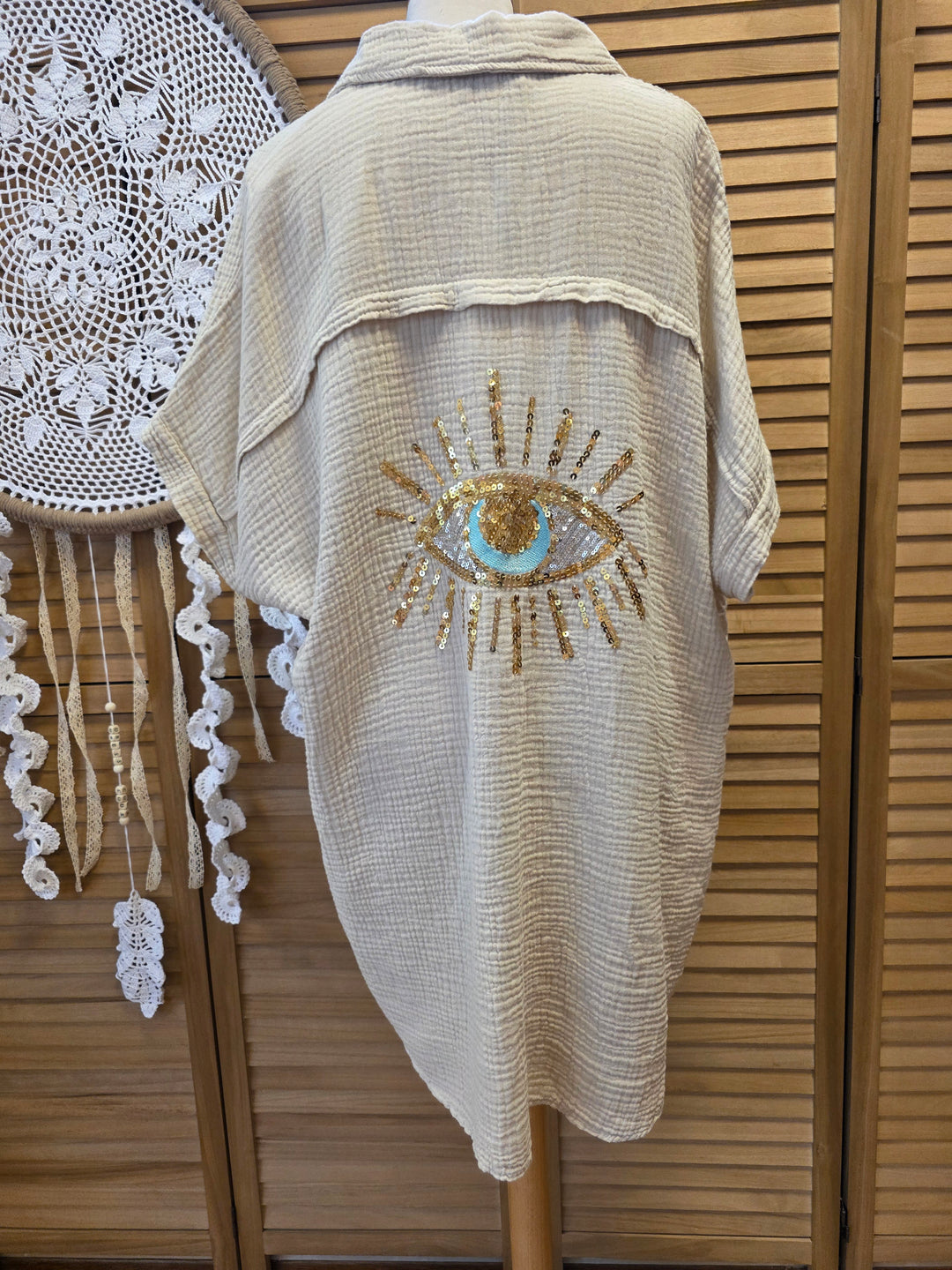 CHEMISE GAZE DE COTON OCCHIO