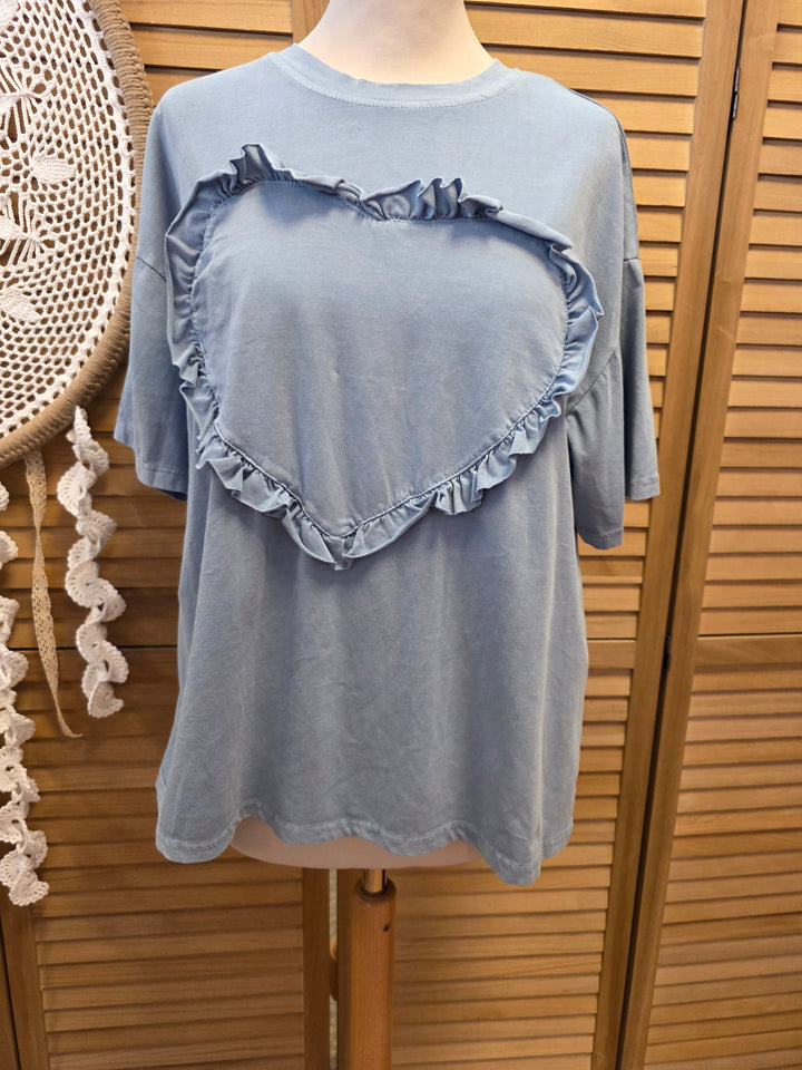 T SHIRT COEUR AGATHA