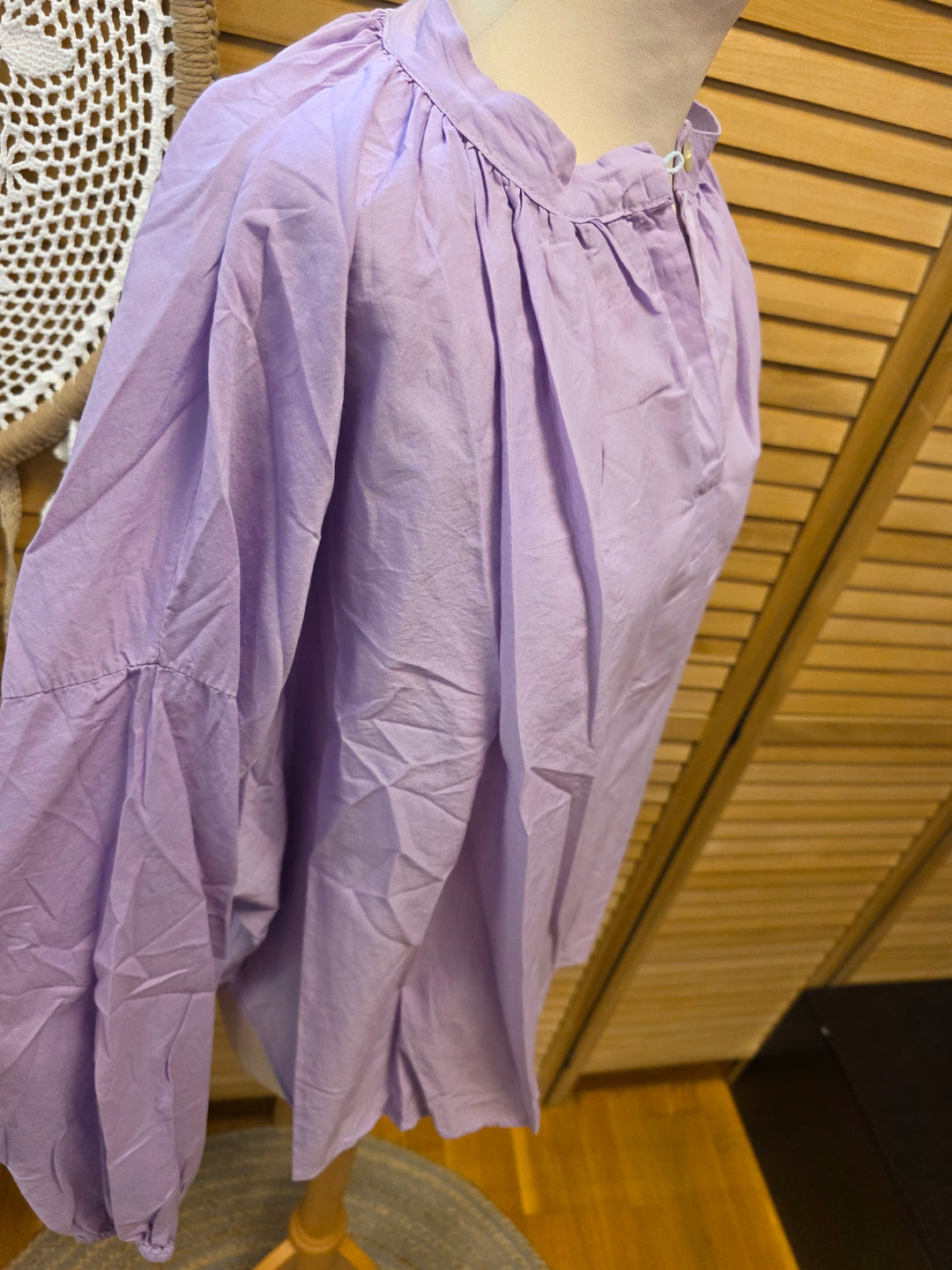 BLOUSE OVERSIZE PURPLE