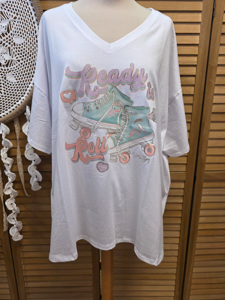 T SHIRT IMPRIMé ROLL
