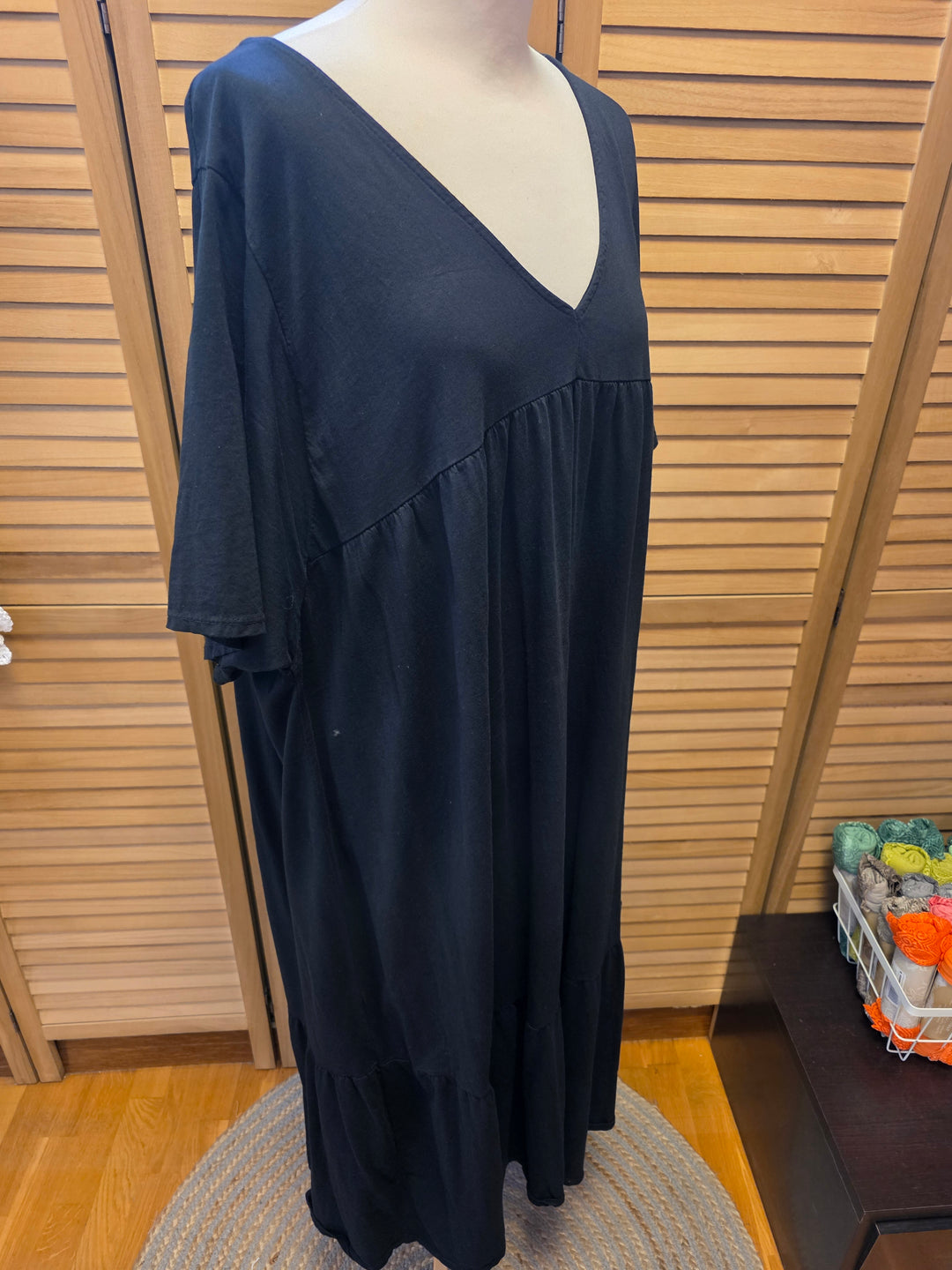 ROBE UNIE EN COTON TITANA