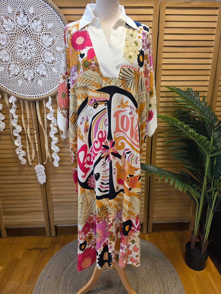 ROBE PEACE & LOVE