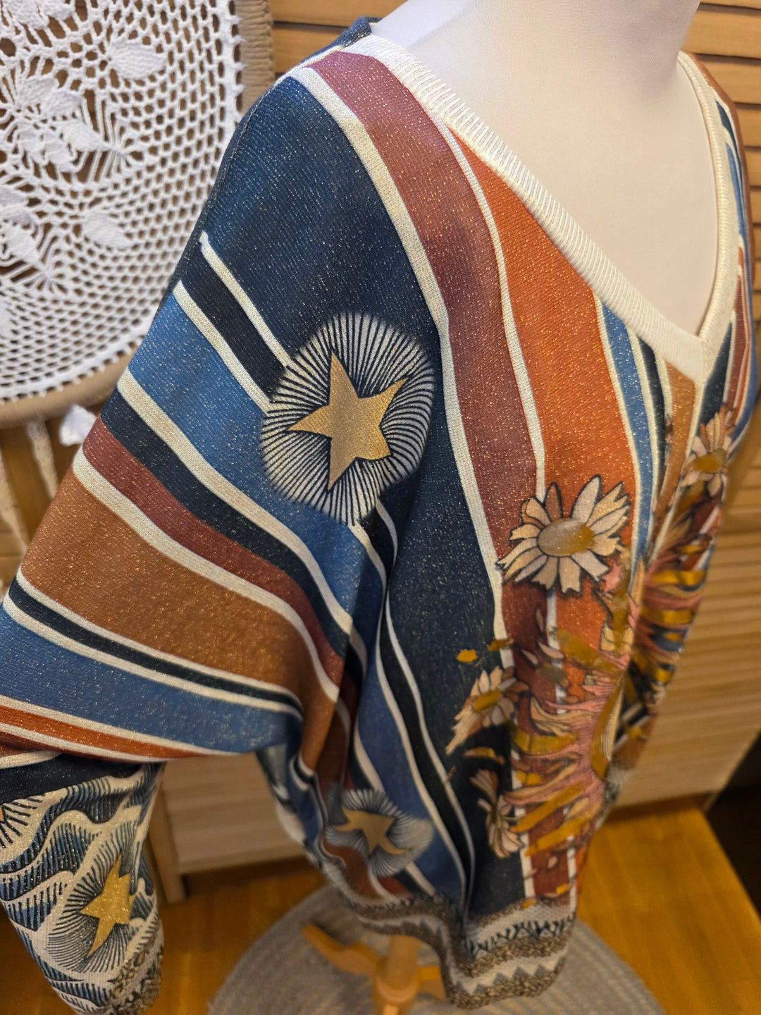 TUNIQUE OVERSIZE LUREX ODESSA SUN 2