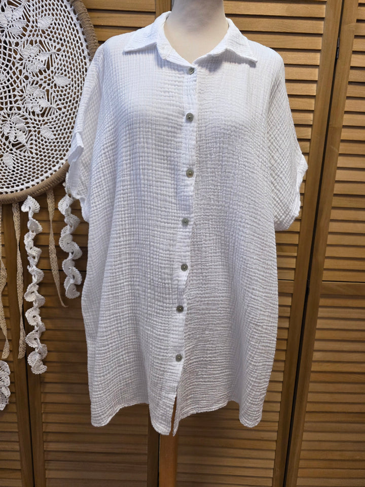 CHEMISE GAZE DE COTON OCCHIO
