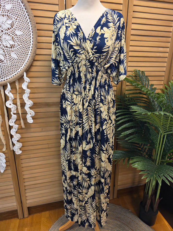 ROBE MAGIQUE MAJORQUE BLEU MARINE