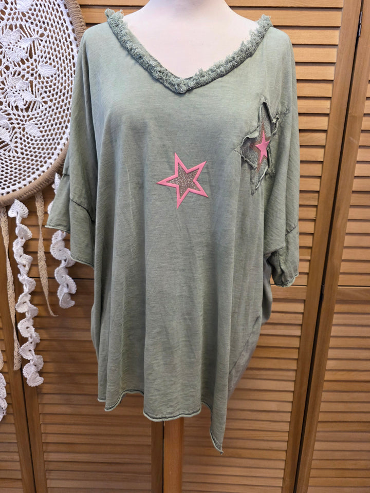 T SHIRT OVERSIZE STELLA