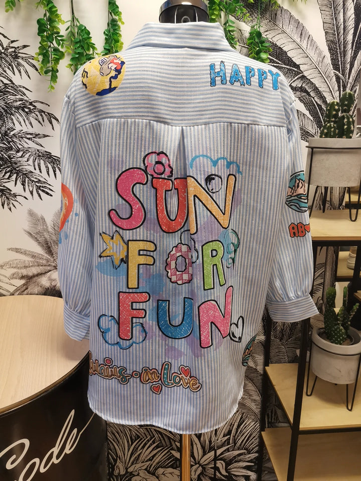 CHEMISE IMPRIMÉE IVANA FUN