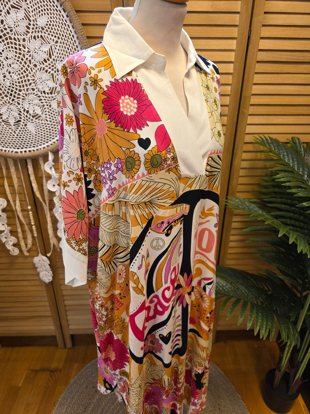 ROBE PEACE & LOVE